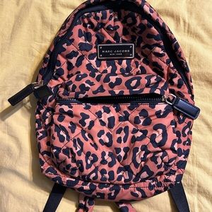 Marc Jacob's leopard print backpack